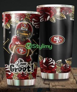 I Am Groot San Francisco 49ers NFL Beautiful Design Tumbler Product Photo 1