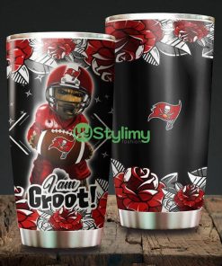 I Am Groot Tampa Bay Buccaneers NFL Beautiful Design Tumbler Product Photo 1