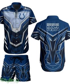 Indianapolis Colts NFL 3D Printed Hawaiian Shirt Hot Trend Summer For Sports Fans NFL Enthusiast Product Photo 1