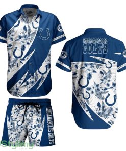 Indianapolis Colts NFL Aloha 3D Hawaiian Shirt And Short Style Tropical Graphic Summer For Awesome Fans Product Photo 1