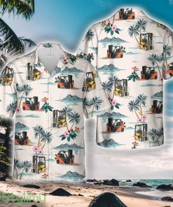 Internal Combustion Cushion Forklift Hawaiian Shirt Product Photo 1