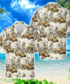 Italian Autoblinda Armored Car Hawaiian Shirt Product Photo 1