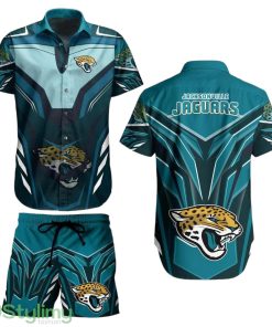 Jacksonville Jaguars Nfl 3D Print Hawaiian Shirt And Shorts Hot Trend Summer For Sports Fans Nfl Enthusiast Product Photo 1