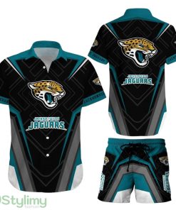 Jacksonville Jaguars Nfl 3D Print Hawaiian Shirt And Shorts New Summer Button Down Shirt Best Gift For Fans Product Photo 1
