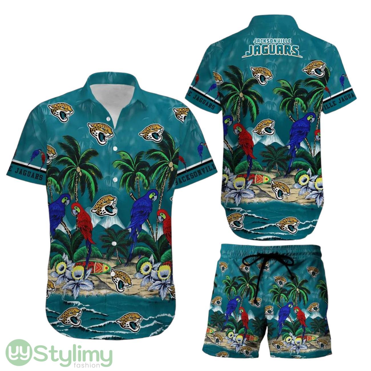 Jacksonville Jaguars Nfl Aloha 3D Hawaiian Shirt And Short Best Gift For Football Nfl Fans 1 Jacksonville Jaguars Nfl Aloha 3D Hawaiian Shirt And Short Best Gift For Football Nfl Fans Product Photo 1