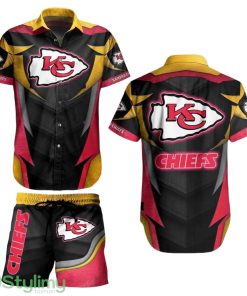 Kansas City Chiefs Nfl 3D Print Hawaiian Shirt And Shorts Summer Perfect Gift For Fans Product Photo 1
