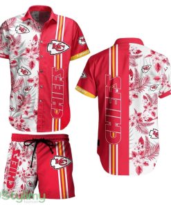 Kansas City Chiefs Nfl 3D Print Hawaiian Shirt And Shorts Tropical Pattern Summer Shirt Style New Gift For Best Fan Product Photo 1