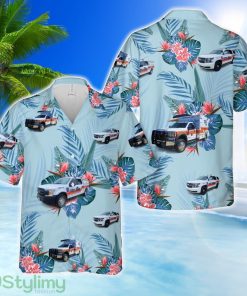 Kenedy, Texas, Karnes County EMS Hawaiian Shirt Flower Pattern Gift Product Photo 1