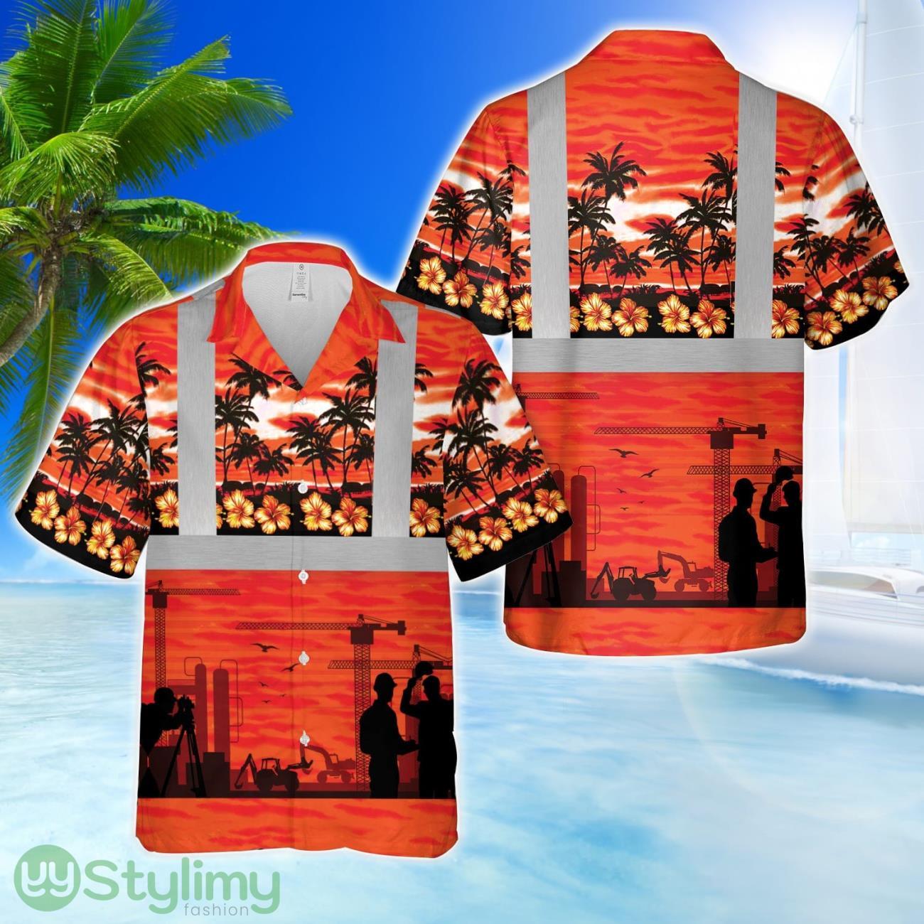 Land Surveyor Tropical Hawaiian Shirt 1 Land Surveyor Tropical Hawaiian Shirt Product Photo 1