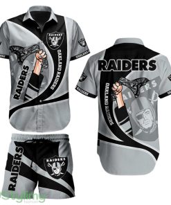 Las Vegas Raiders NFL 3D Printed Hawaiian Shirt New Summer For Football NFL Fans Product Photo 1