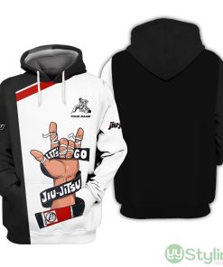 Let 's Go Jiu Jitsu Personalized Name All Over Printed 3D Hoodie Gift For Jiu Jitsu Lovers Product Photo 1
