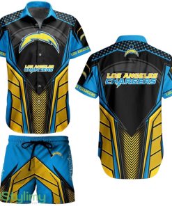 Los Angeles Chargers NFL 3D Printed Hawaiian Shirt Summer Gift For Sports Enthusiast Product Photo 1