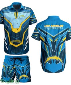 Los Angeles Chargers NFL Aloha 3D Hawaiian Shirt Hot Trend Summer For Sports Fans NFL Enthusiast Product Photo 1