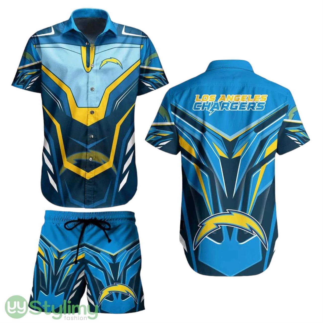 Los Angeles Chargers NFL Aloha 3D Hawaiian Shirt Hot Trend Summer For Sports Fans NFL Enthusiast 1 Los Angeles Chargers NFL Aloha 3D Hawaiian Shirt Hot Trend Summer For Sports Fans NFL Enthusiast Product Photo 1