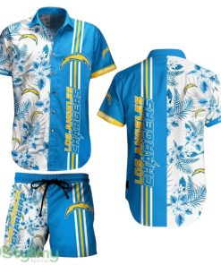 Los Angeles Chargers NFL Aloha 3D Hawaiian Shirt Tropical Pattern Summer Shirt Style New Gift For Best Fan Product Photo 1