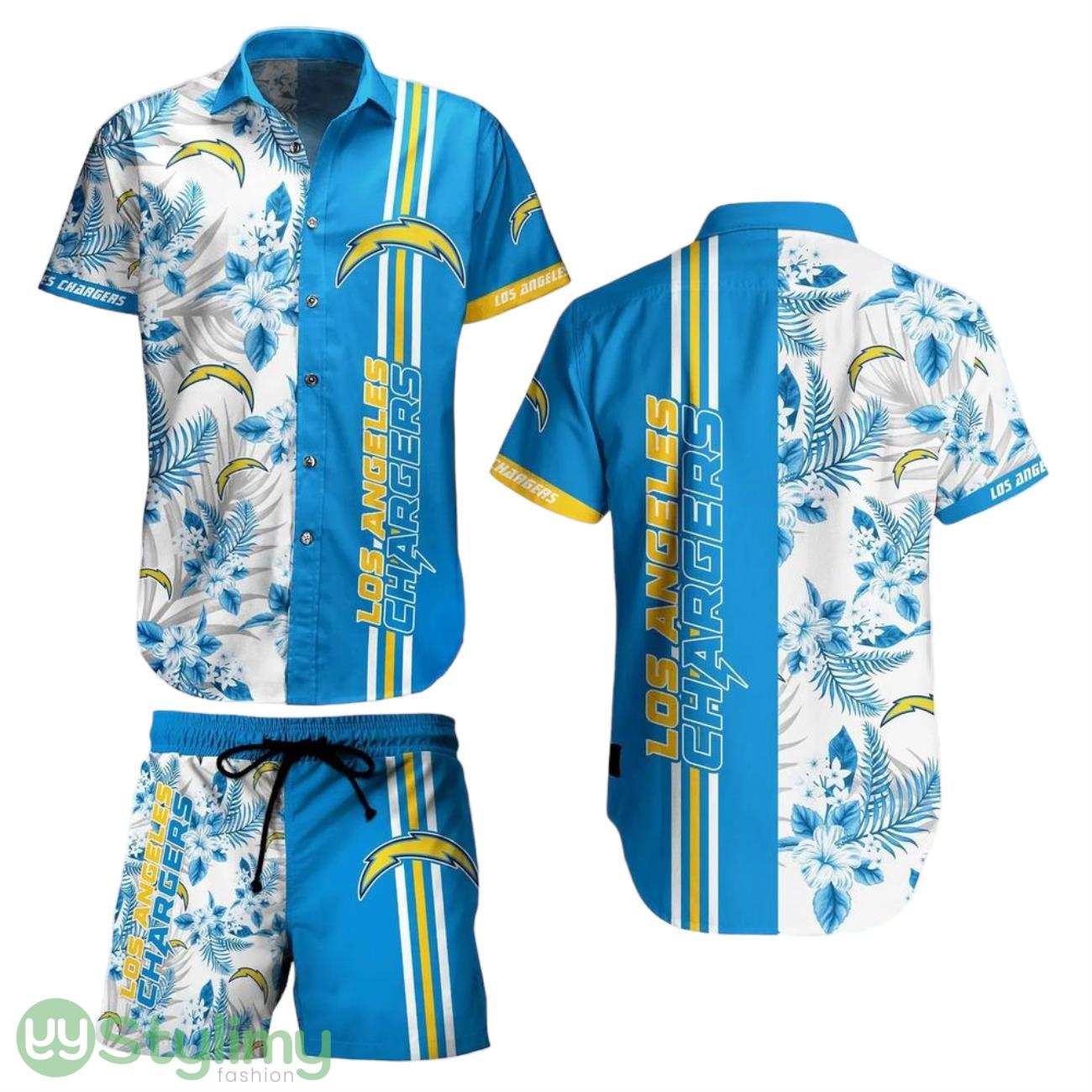 Los Angeles Chargers NFL Aloha 3D Hawaiian Shirt Tropical Pattern Summer Shirt Style New Gift For Best Fan 1 Los Angeles Chargers NFL Aloha 3D Hawaiian Shirt Tropical Pattern Summer Shirt Style New Gift For Best Fan Product Photo 1