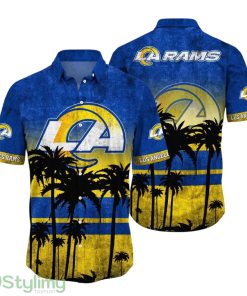 Los Angeles Rams NFL Hawaiian Shirt 3D Printed Tropical Pattern Graphic New Collection Summer Gift For Fan NFL Product Photo 1