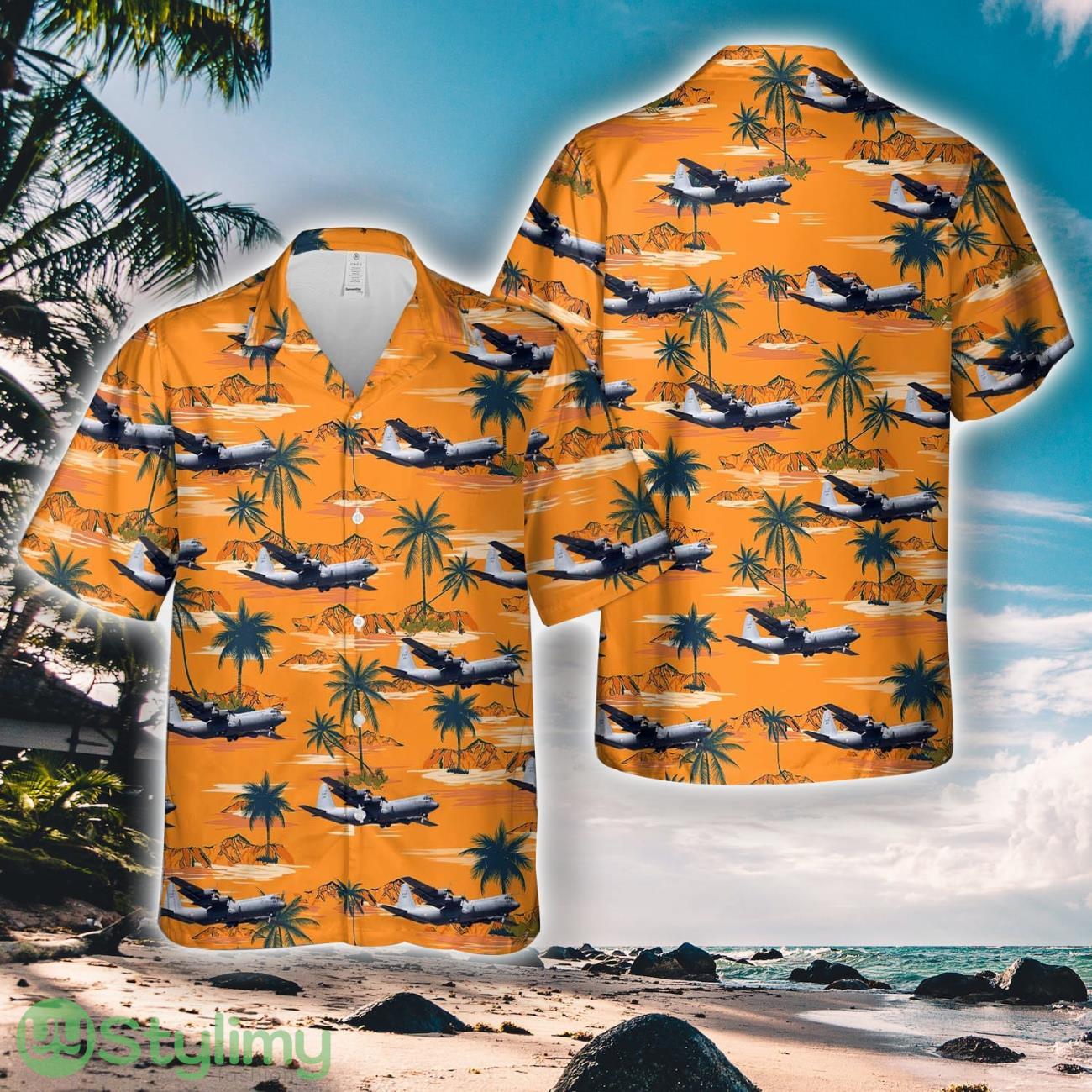 Mexican Air Force Lockheed C-130K-30 Hercules Hawaiian Shirt 1 Mexican Air Force Lockheed C-130K-30 Hercules Hawaiian Shirt Product Photo 1