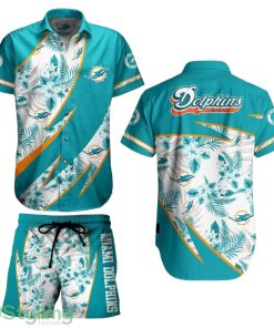 Miami Dolphins NFL Aloha 3D Hawaiian Shirt And Short Style Tropical Graphic Summer For Awesome Fans Product Photo 1