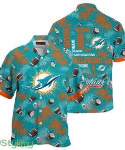 Miami Dolphins NFL Beach Shirt New Gift For Summer 3D Printed Hawaiian Shirt Product Photo 1
