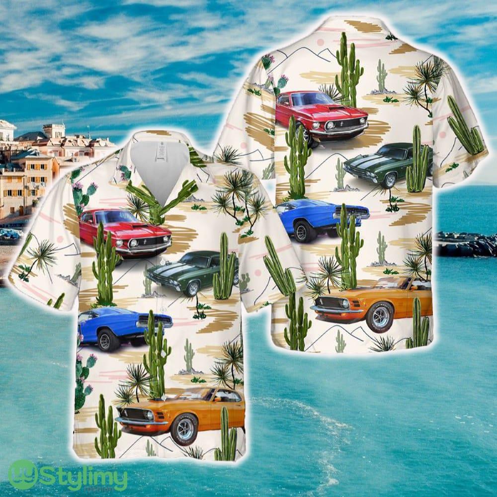 Muscle Car Hawaiian Shirt 2 Muscle Car Hawaiian Shirt - Muscle Car Hawaiian Shirt