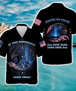 Never Forget 9.11 20th Anniversary Hawaiian Shirt - Never Forget 9.11 20th Anniversary Hawaiian Shirt