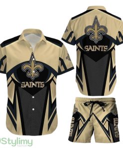 New Orleans Saints NFL Aloha 3D Hawaiian Shirt And Short Best Gift For Football NFL Fans Product Photo 1