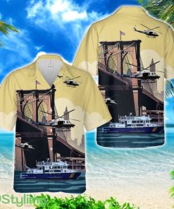 New York City Police Vehicles Beach Hawaiian Shirt Product Photo 1
