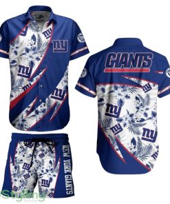New York Giants NFL Aloha 3D Hawaiian Shirt And Short Style Tropical Graphic Summer For Awesome Fans Product Photo 1