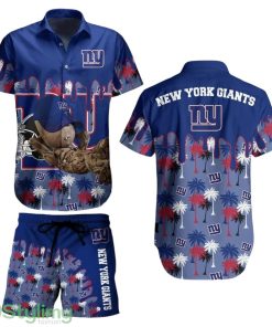 New York Giants NFL Aloha 3D Hawaiian Shirt Groot Graphic New Summer Perfect Best Gift Ever Product Photo 1