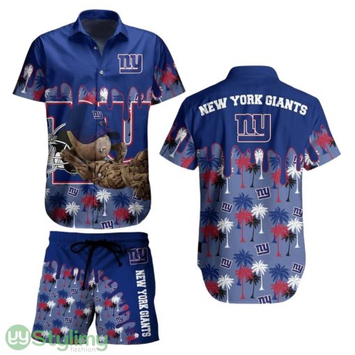 New York Giants NFL Aloha 3D Hawaiian Shirt Groot Graphic New Summer Perfect Best Gift Ever