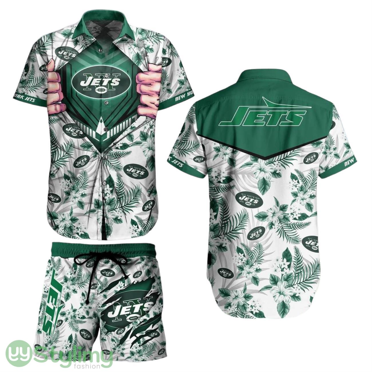 New York Jets NFL Football Aloha 3D Hawaiian Shirt And Short New Summer For Big Fans Gift For Men Women 1 New York Jets NFL Football Aloha 3D Hawaiian Shirt And Short New Summer For Big Fans Gift For Men Women Product Photo 1
