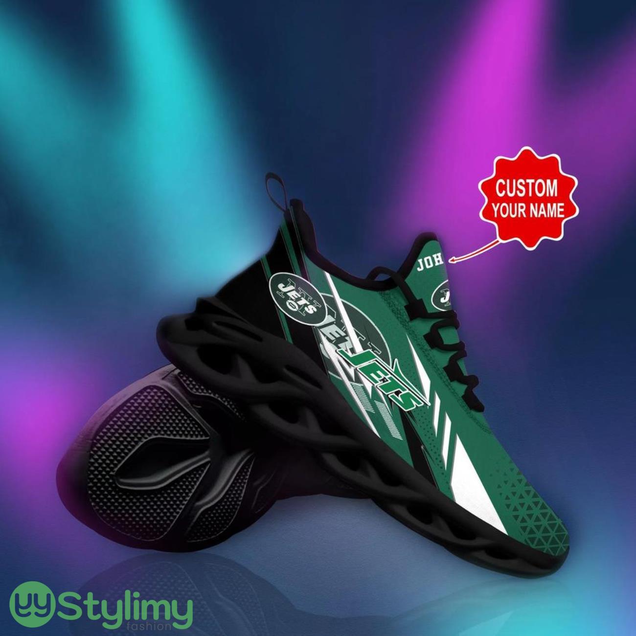 New York Jets NFL Max Soul Shoes Custom Name Sneakers Hot Trending Running Sneakers 2 New York Jets NFL Max Soul Shoes Custom Name Sneakers Hot Trending Running Sneakers Product Photo 2
