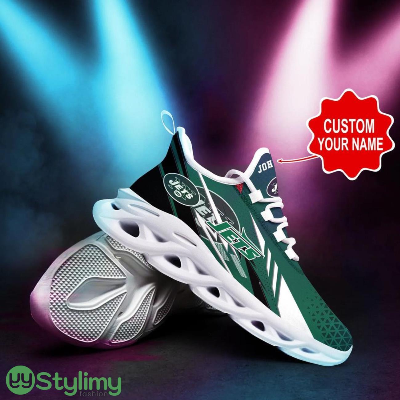 New York Jets NFL Max Soul Shoes Custom Name Sneakers Hot Trending Running Sneakers 3 New York Jets NFL Max Soul Shoes Custom Name Sneakers Hot Trending Running Sneakers Product Photo 3