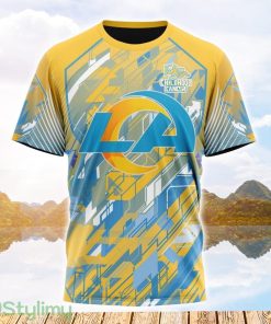 NFL Los Angeles Rams All Over Print Football Fans 3D T Shirts Product Photo 1