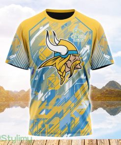 NFL Minnesota Vikings All Over Print Football Fans 3D T Shirts Product Photo 1