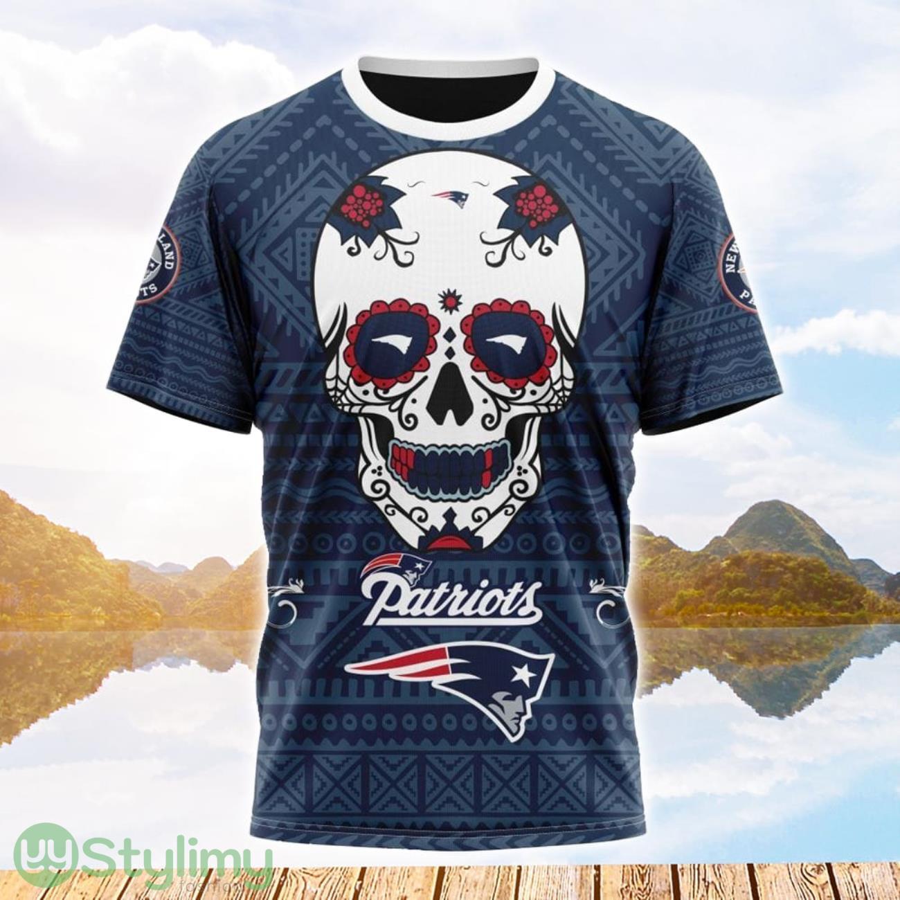 NFL New England Patriots All Over Print 3D T Shirt Gift For Fans Show Your Team Spirit 1 NFL New England Patriots All Over Print 3D T Shirt Gift For Fans Show Your Team Spirit Product Photo 1