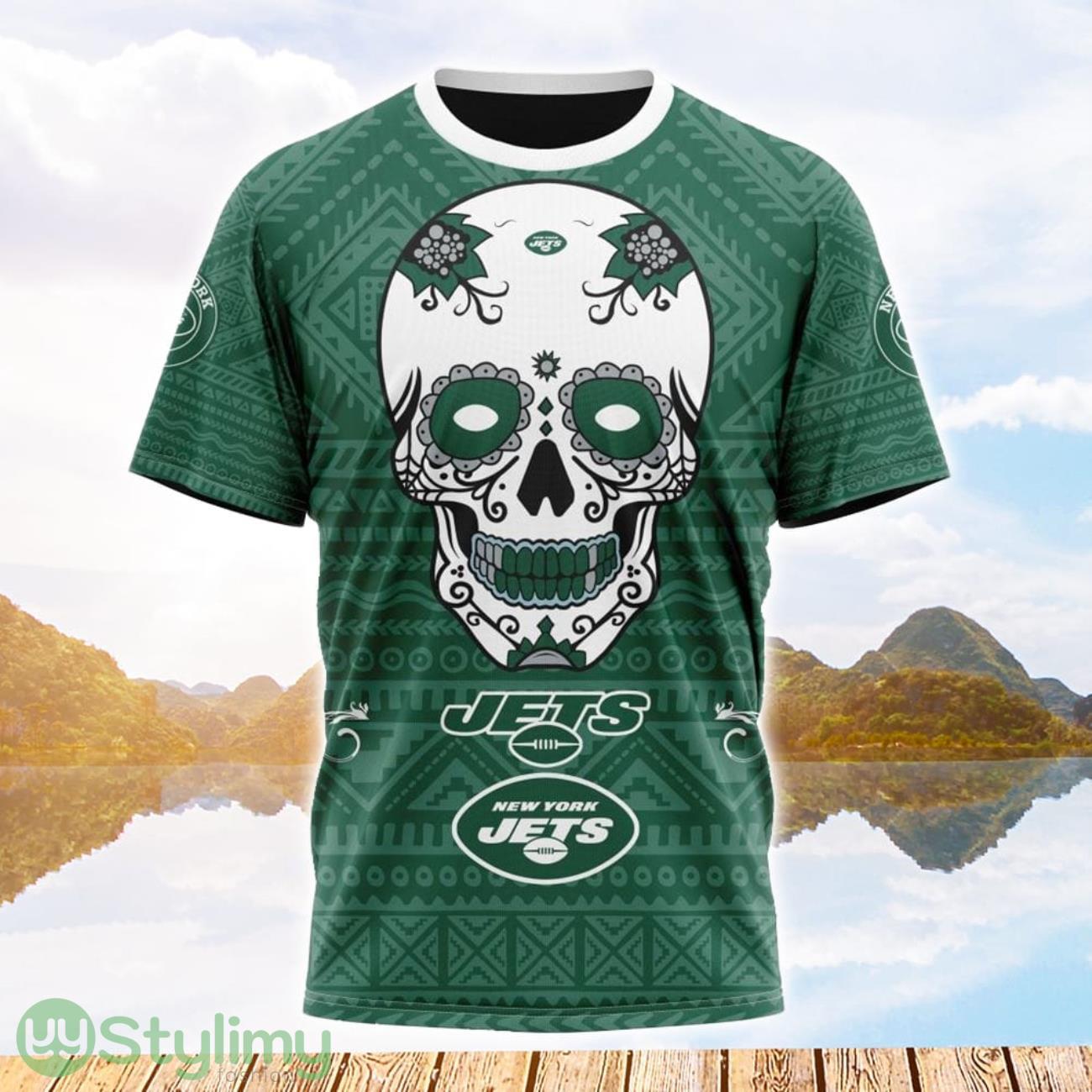 NFL New York Jets All Over Print 3D T Shirt Gift For Fans Show Your Team Spirit 2 NFL New York Jets All Over Print 3D T Shirt Gift For Fans Show Your Team Spirit Product Photo 1