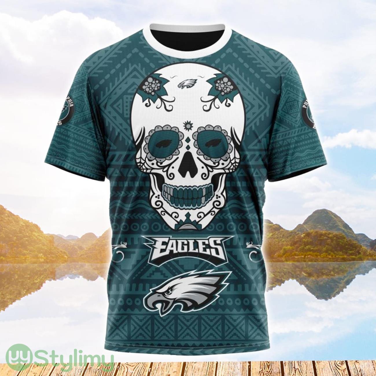 NFL Philadelphia Eagles All Over Print 3D T Shirt Gift For Fans Show Your Team Spirit 2 NFL Philadelphia Eagles All Over Print 3D T Shirt Gift For Fans Show Your Team Spirit Product Photo 1