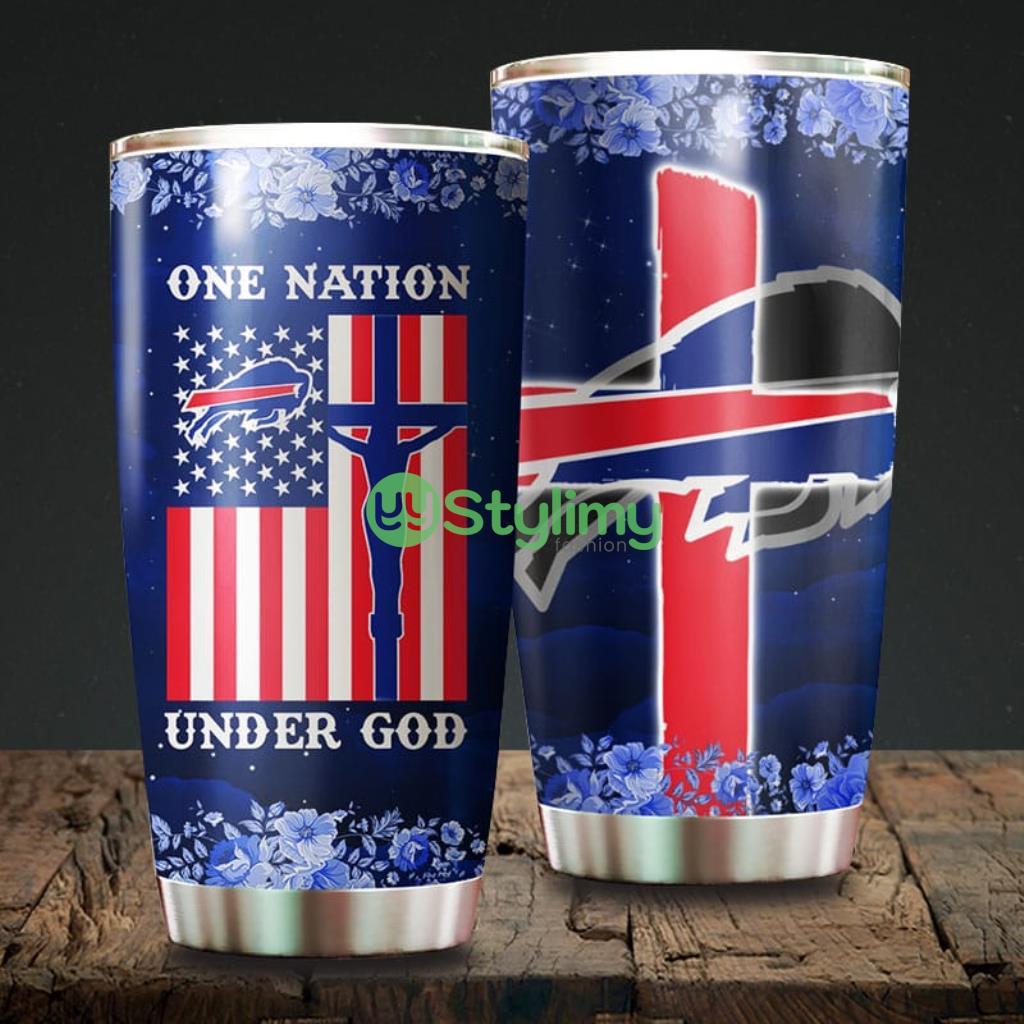 One Nation Under God Buffalo Bills NFL Beautiful Design Tumbler 2 One Nation Under God Buffalo Bills NFL Beautiful Design Tumbler Product Photo 1