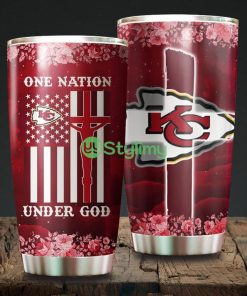 One Nation Under God Kansas City Chiefs NFL Beautiful Design Tumbler Product Photo 1