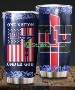 One Nation Under God New York Giants NFL Beautiful Design Tumbler Product Photo 1