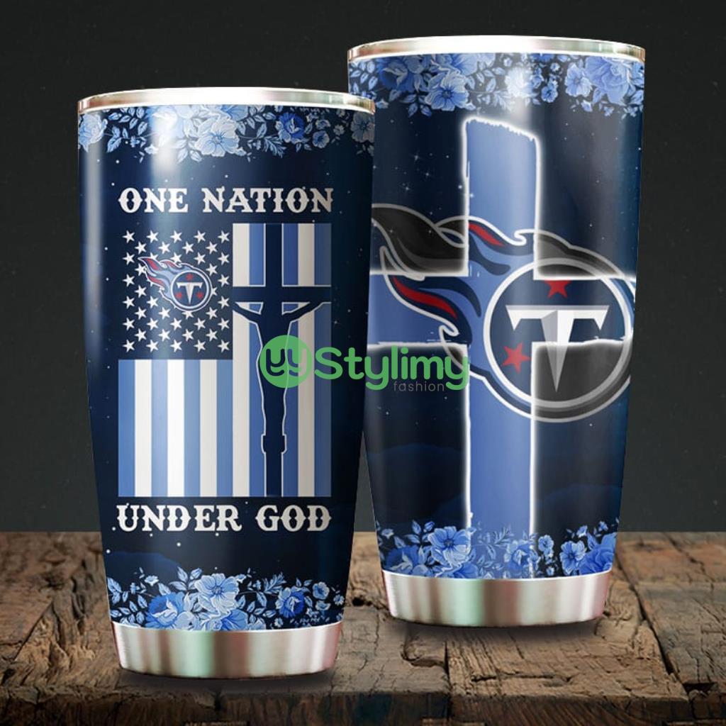 One Nation Under God Tennessee Titans NFL Beautiful Design Tumbler 1 One Nation Under God Tennessee Titans NFL Beautiful Design Tumbler Product Photo 1