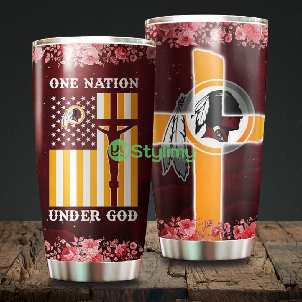 One Nation Under God Washington Redskins NFL Beautiful Design Tumbler 2 One Nation Under God Washington Redskins NFL Beautiful Design Tumbler Product Photo 1