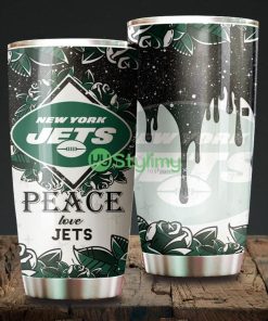 Peace Love New York Jets NFL Beautiful Design Tumbler Product Photo 1