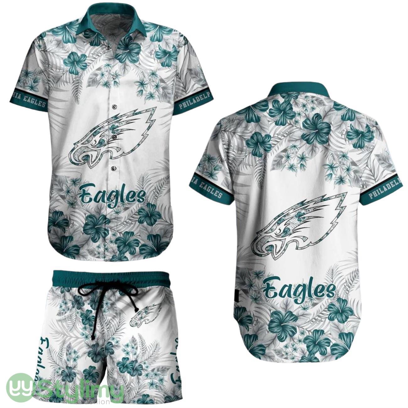 Philadelphia Eagles NFL Aloha 3D Hawaiian Shirt Graphic Flower Tropical Pattern Summer Shirt Style New Gift Best Fans 1 Philadelphia Eagles NFL Aloha 3D Hawaiian Shirt Graphic Flower Tropical Pattern Summer Shirt Style New Gift Best Fans Product Photo 1