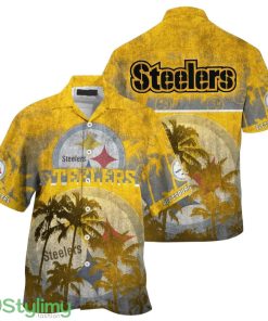 Pittsburgh Steelers NFL 3D Printed Hawaiian Shirt Style Tropical Pattern Hot Trending Summer For Fans Product Photo 1