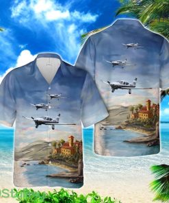Rockwell Commander 112TCA Airplane Beach Hawaiian Shirt Product Photo 1