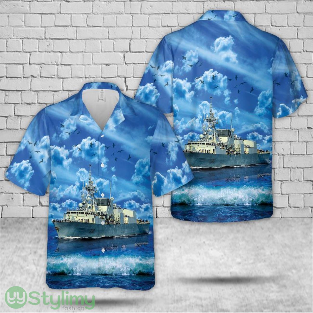 Royal Canadian Navy HMCS Halifax (FFH 330) Hawaii Shirt 3D All Over Printed 2 Royal Canadian Navy HMCS Halifax (FFH 330) Hawaii Shirt 3D All Over Printed Product Photo 1