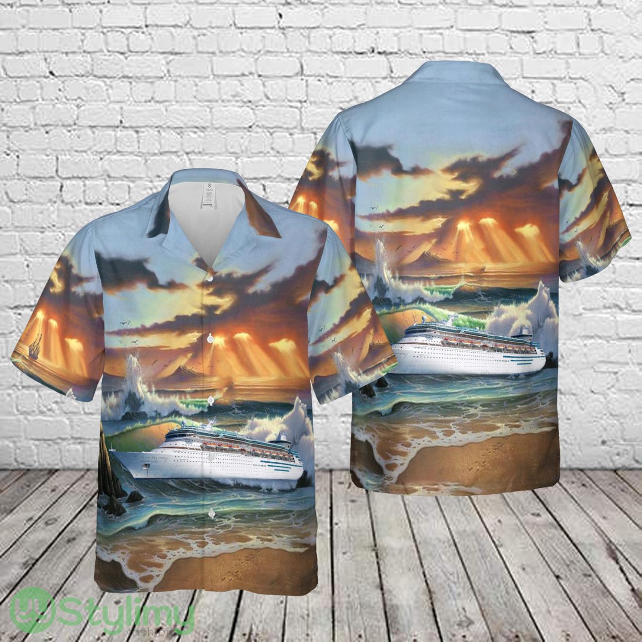 Royal Caribbean International Majesty of the Seas 3D Hawaiian Shirt Summer Trending Beach Gift 2 Royal Caribbean International Majesty of the Seas 3D Hawaiian Shirt Summer Trending Beach Gift Product Photo 1